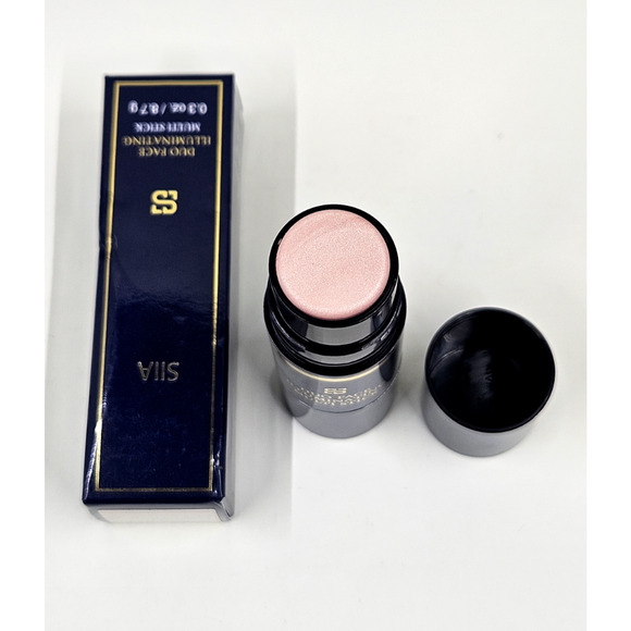 SIIA COSMETICS ~ DUO FACE ILLUMINATING MULTI STICK ~ # S 301 MOON LIGHT GLOW - Picture 3 of 6